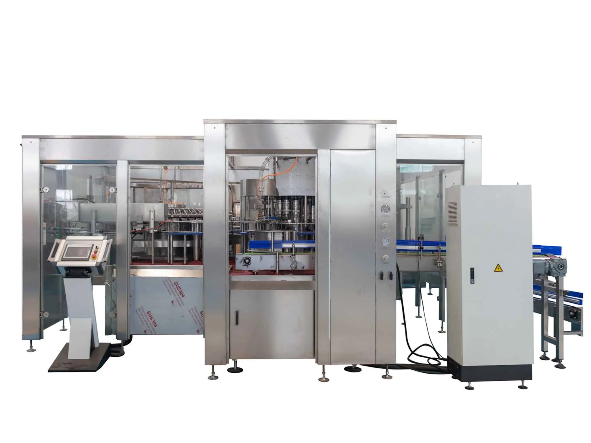 Carbonated-Soft-Drink-Pet-Glass-Bottle-Cola-Filling-Machine